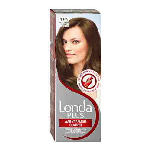 Крем-краска для волос Londa Londa Plus стойкая оттенок 77.0 интенсивный темный блонд 110 мл арт. 3430045