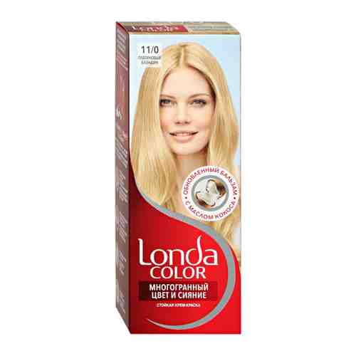 Крем-краска для волос Londa Londacolor стойкая оттенок 11.0 платиновый блондин 110 мл арт. 3430053