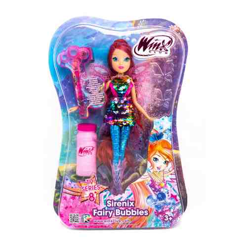 Кукла Winx Club Сиреникс мыльные пузыри Блум арт. 3476077