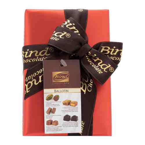 Конфеты Bind шоколадные Красная подарочная упаковка 110 г арт. 3427452