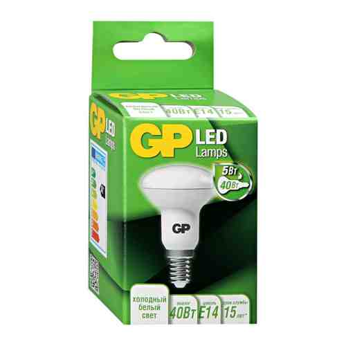 Лампа GP Batteries Led R50 Е14 5W арт. 3452477