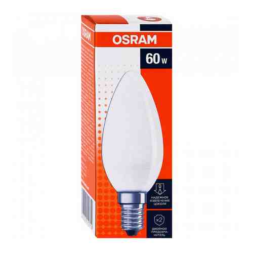 Лампа Osram B35 E14 60W матовая арт. 3371951