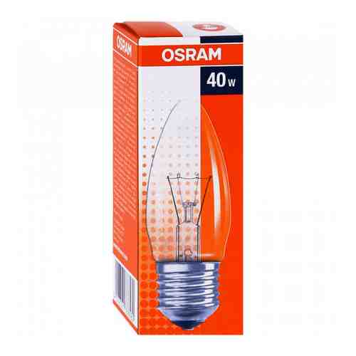 Лампа Osram B35 E27 40W прозрачная арт. 3371948