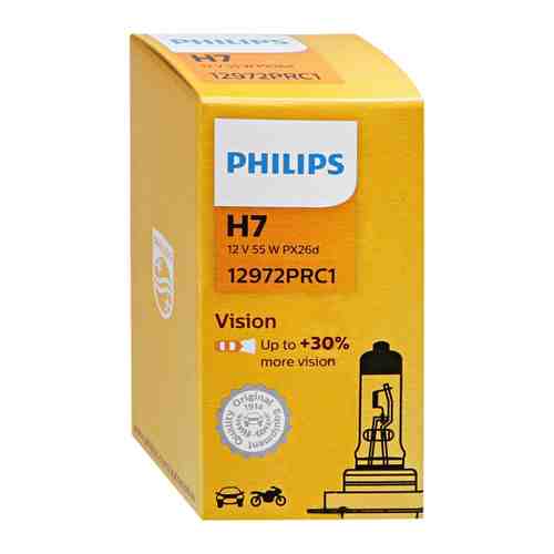Лампа Philips Premium 12V H7 55W +30% 1 штука арт. 3441941