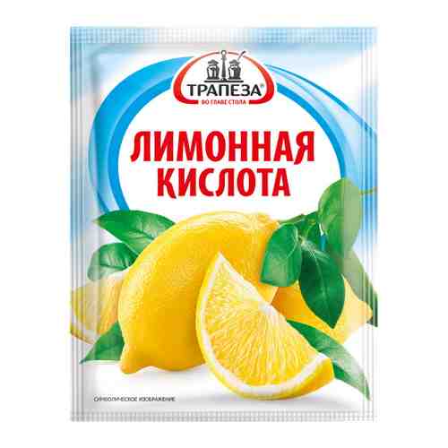 Лимонная кислота Трапеза 25 г арт. 3480872