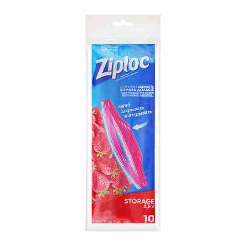 Пакеты для продуктов Ziploc 10 штук арт. 3422856