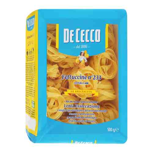 Макаронные изделия De Cecco №233 Fettuccine 500 г арт. 3311255