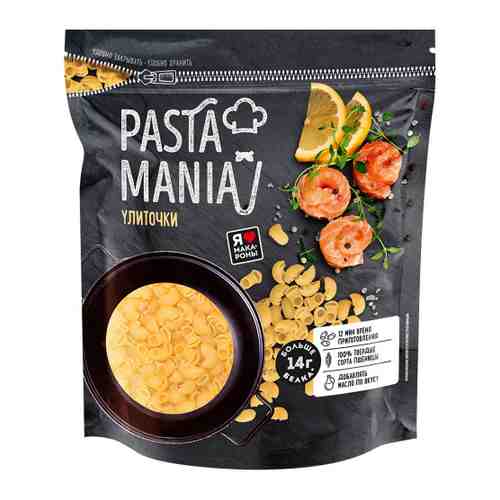 Макаронные изделия Pasta Mania Улиточки 430 г арт. 3474722