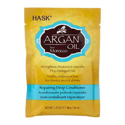 Маска для волос Hask интенсивная с аргановым маслом 50 г арт. 3407861