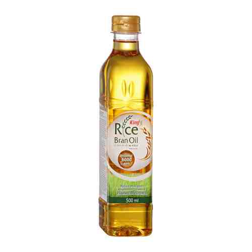 Масло King Rice Bran Oil из рисовых отрубей рафинированное 500 мл арт. 3410920