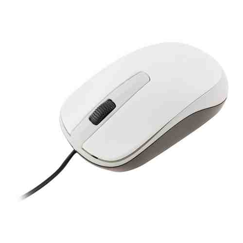 Мышь компьютерная Genius DX-120 USB G5 optical подходит под обе руки белая арт. 3448212