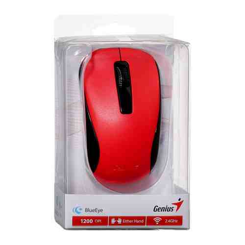 Мышь компьютерная Genius NX-7005 G5 Hanger беспроводная красная арт. 3448228
