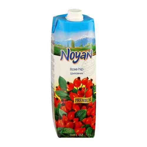 Напиток сокосодержащий Noyan Premium Шиповник негазированный 1 л арт. 3059167