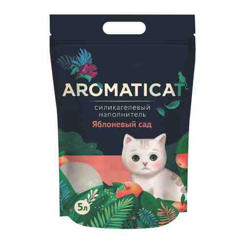 Наполнитель AromatiCat Яблоневый сад силикагелевый для кошачьего туалета 5 л арт. 3404530