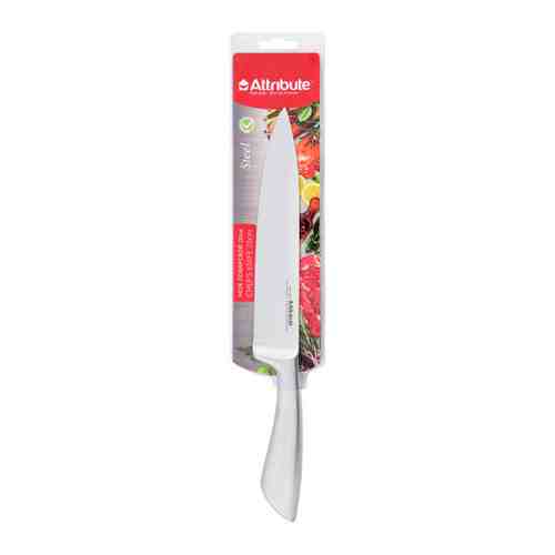 Нож кухонный Attribute Knife Steel поварской 20 см арт. 3409827