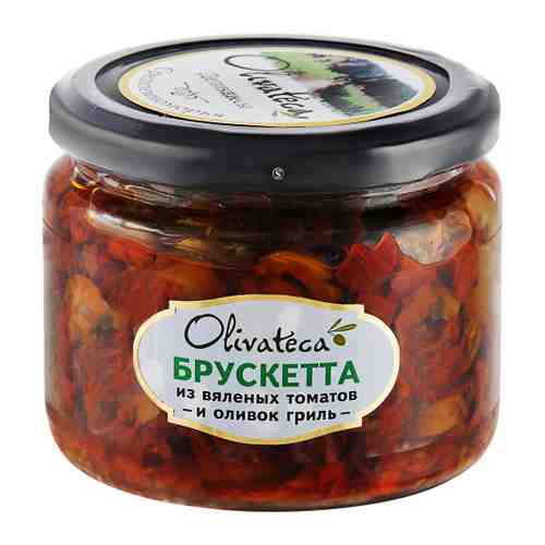Брускетта Olivateca из вяленых томатов и оливок гриль 290 г арт. 3449839