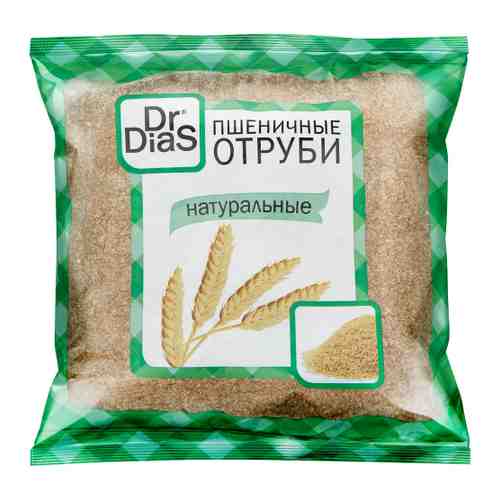 Отруби Dr.Dias пшеничные натуральные 200 г арт. 3313686