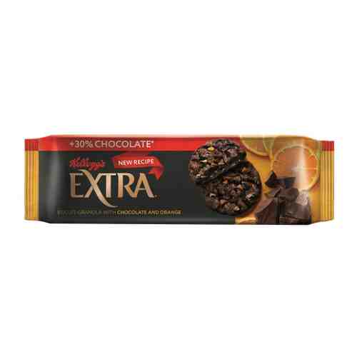 Печенье Kellogg's Extra сдобное Гранола с шоколадом и апельсином 150 г арт. 3358284