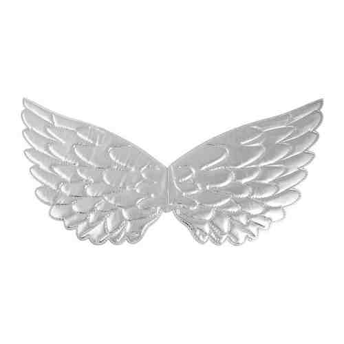 Крылья маскарадные Magic Time Ангел в серебре 0.5x44x20 см арт. 3503582