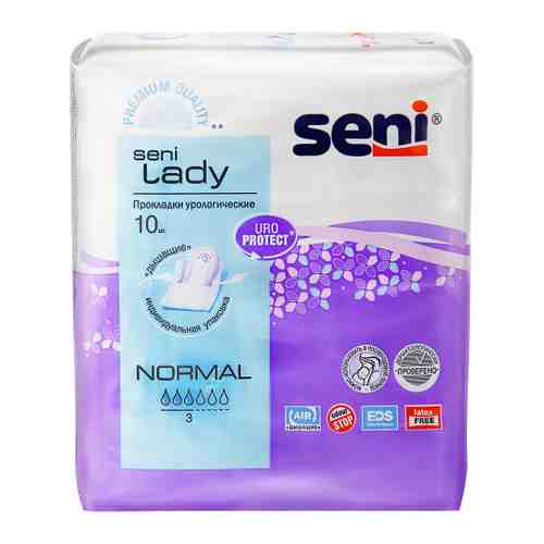 Прокладки урологические Seni Lady normal для женщин 10 штук арт. 3428951