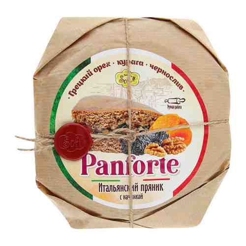 Пряник Пекарня Софи итальянский Panforte с начинкой грецкий орех курага и чернослив 300 г арт. 3407267