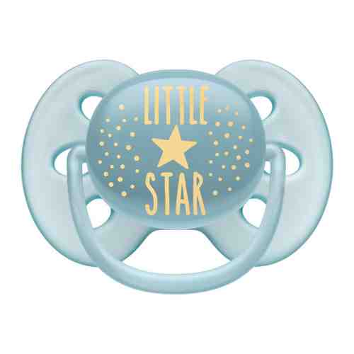 Пустышка Philips Avent ultra soft Hello star для мальчиков от 6 до 18 месяцев арт. 3502841