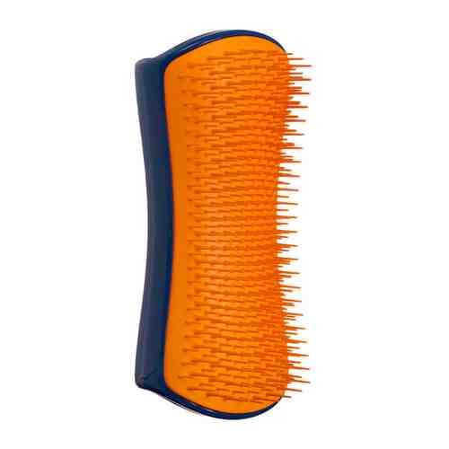 Расческа Pet Teezer Detangling & Dog Grooming Brush темно-синяя и оранжевая для распутывания шерсти арт. 3392747