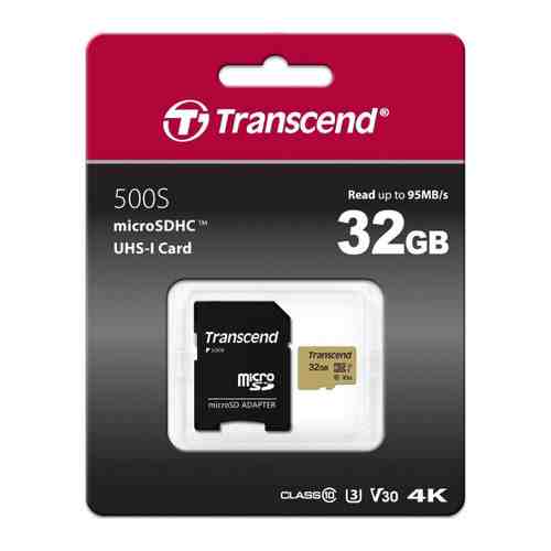 Карта памяти Transcend UHS-I U1 SD card 32GB арт. 3461740