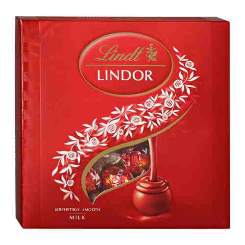Набор шоколадный Lindt Lindor ассорти из молочного шоколада с нежной тающей начинкой 125 г арт. 3318953