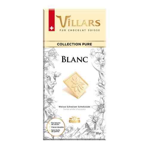 Шоколад Villars белый с ванилью 100 г арт. 3362206