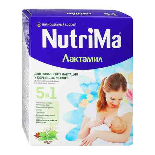 Смесь NutriMa Лактамил молочная сухая для повышения лактации у кормящих женщин 350 г арт. 3347746