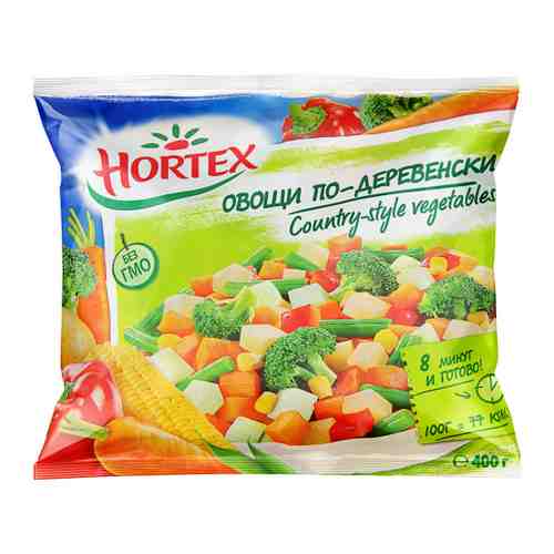 Смесь овощная Hortex по-деревенски замороженная 400 г арт. 3397608