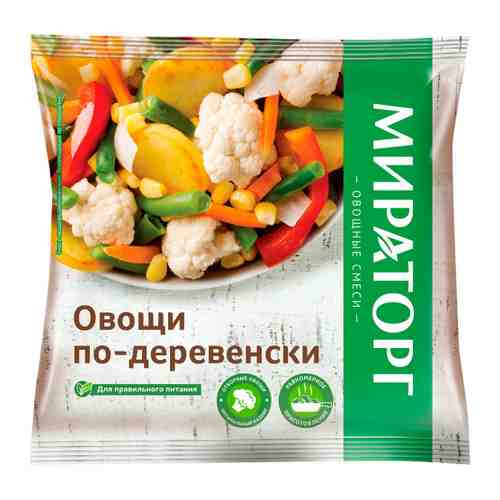 Смесь овощная Мираторг Овощи по-деревенски замороженная 400 г арт. 3288378