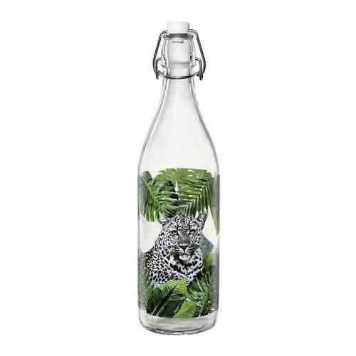 Бутылка для напитков Cerve Африка леопард с бугельной крышкой 1 л арт. 3444850