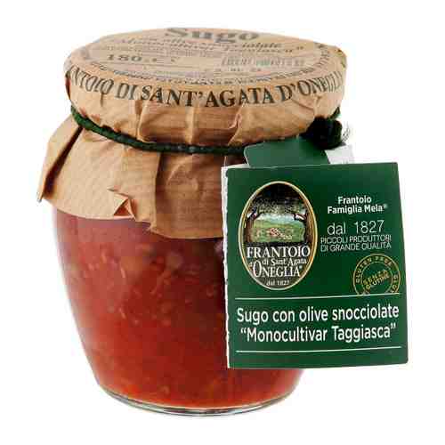 Соус Sant'Agata d'Oneglia томатный с оливками Таджаска без косточки 180 г арт. 3458956
