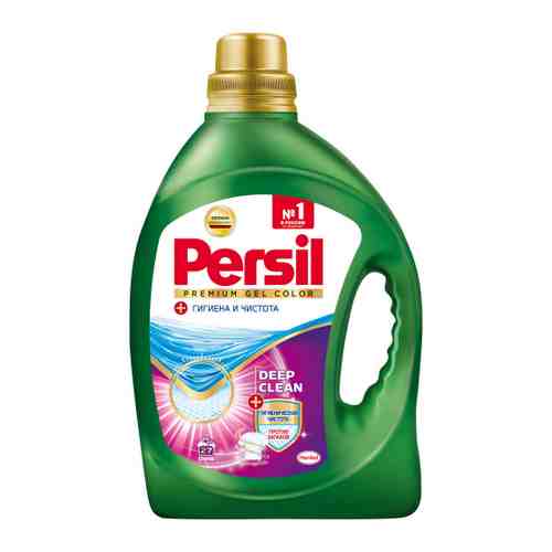 Средство для стирки Persil Premium Color Gel Гигиена и Чистота для цветного белья жидкий гель-концентрат 1.76 л арт. 3373690