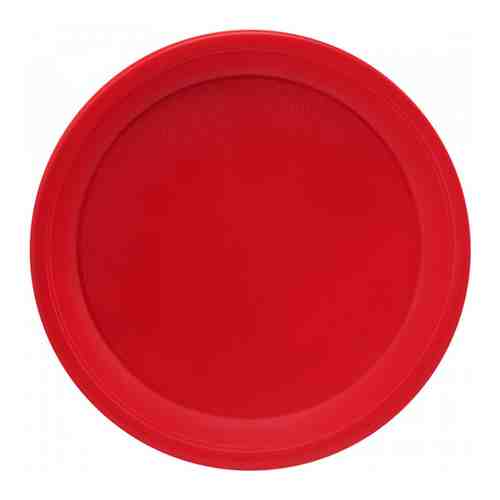 Тарелка одноразовая Мистерия столовая красная 12 штук арт. 3162923