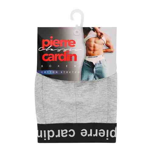 Трусы мужские Pierre Cardin Boxer серый меланж размер 54-56 арт. 3425648