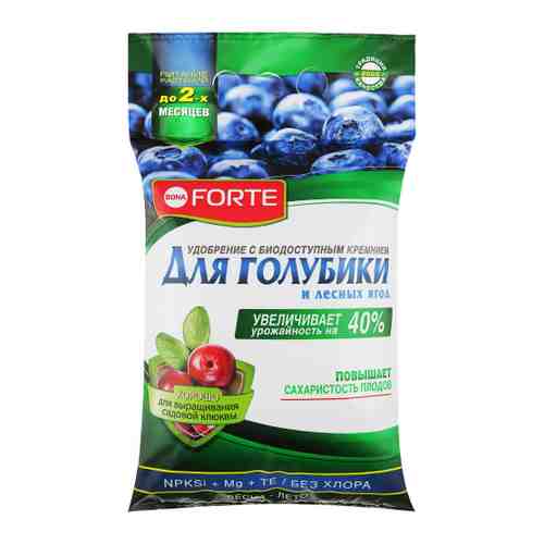 Удобрение Bona Forte для голубики и лесных ягод 2.5 кг арт. 3472935