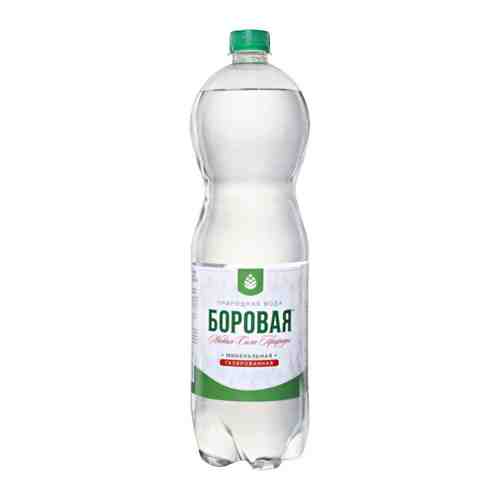 Вода питьевая минеральная лечебно-столовая Borovaya газированная 1.5 л арт. 3521198