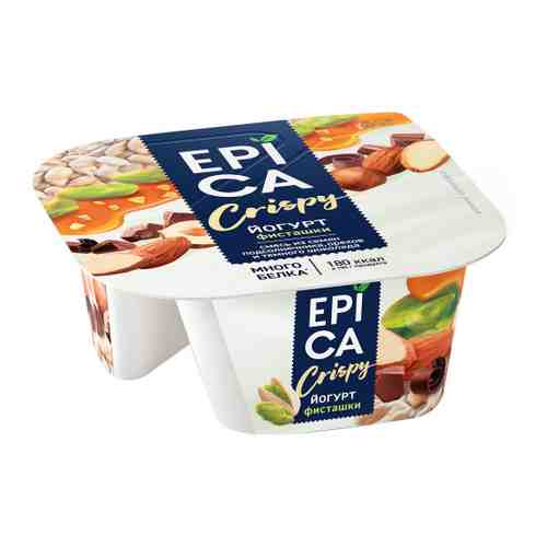 Йогурт Epica Crispy фисташки 4.8% 140 г арт. 3351637