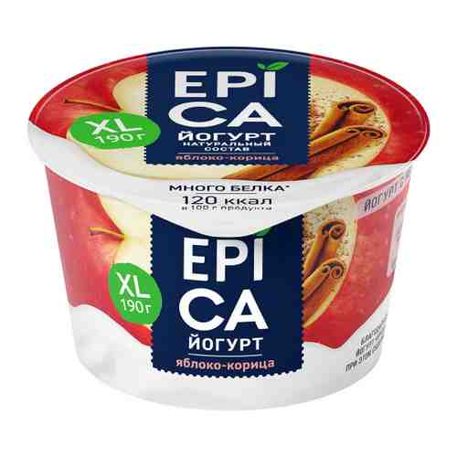 Йогурт Epica яблоко корица 4.8% 190 г арт. 3396989