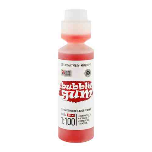 Жидкость стеклоомывающая Bubble Gum лето концентрат 1:100 260 мл арт. 3521132