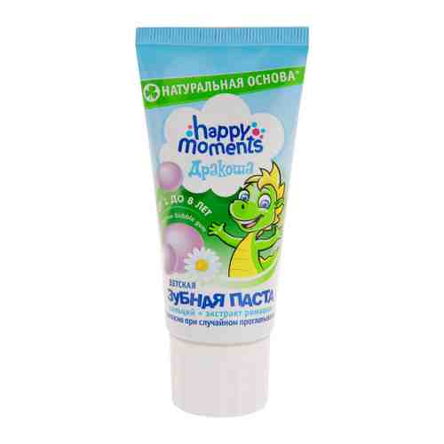Зубная паста детская Дракоша Bubble gum гелевая 60 мл арт. 3256120
