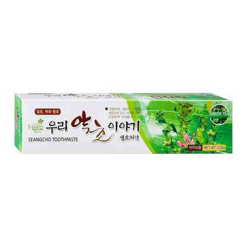Зубная паста Hyundai Entec Our herb story Зеленый чай 120 г арт. 3496573