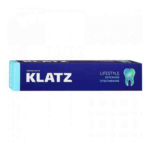 Зубная паста Klatz Lifestyle Бережное отбеливание 75 мл арт. 3377626