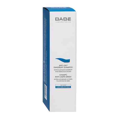 Шампунь для волос BABE Laboratorios против перхоти для жирных волос 250 мл арт. 3451125