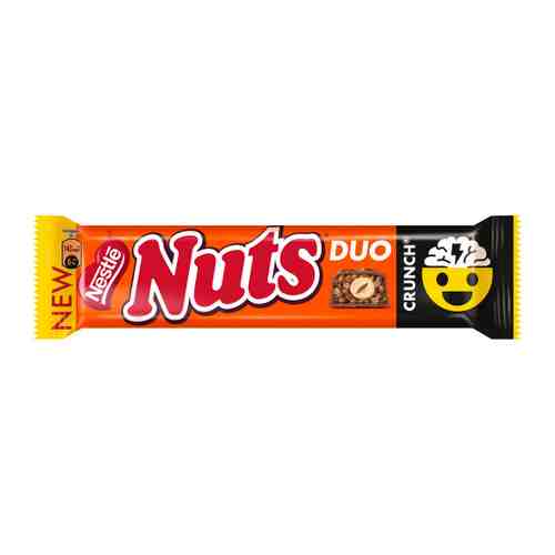 Батончик Nuts Crunch с фундуком и арахисом 60 г арт. 3517048