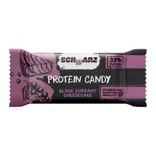 Батончик Schwarz с высоким содержанием протеина 33% Чизкейк с черной смородиной в йогурте 20 г арт. 3519525