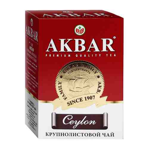 Чай Akbar Ceylon черный байховый крупнолистовой 250 г арт. 3339282